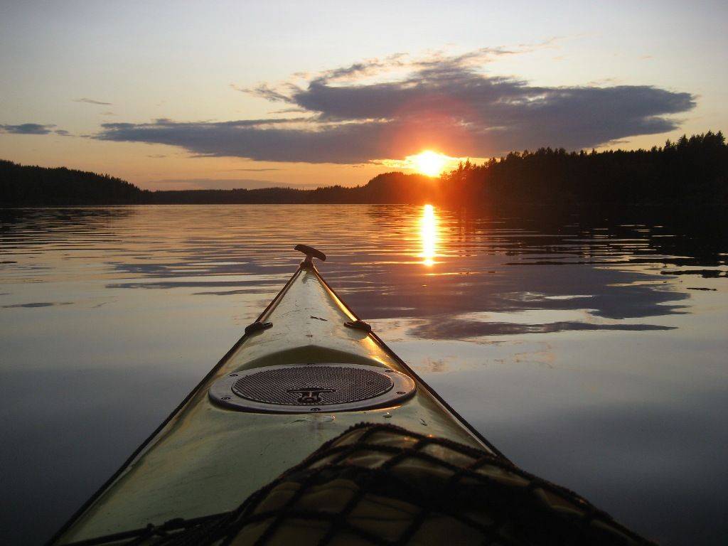 Finnish Lakeland Jarvisydan canoe